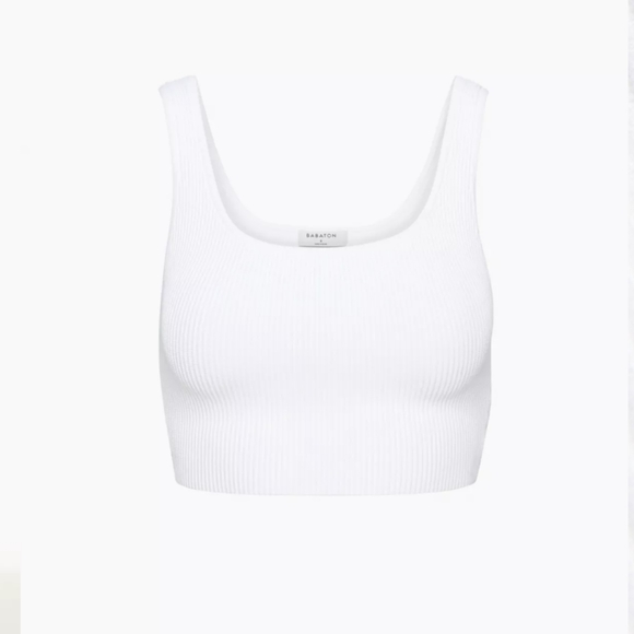 Babaton Tops - Babaton - Sculpt Knit Squareneck Cropped Tank